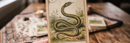 A Cobra no Tarot Lenormand: significado