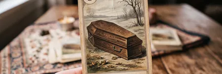 O Caixão no Tarot Lenormand: significado