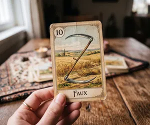 A Foice no Tarot Lenormand: significado