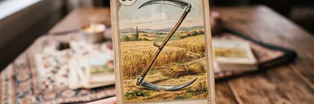 A Foice no Tarot Lenormand: significado