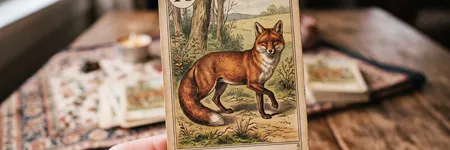 A Raposa no Tarot Lenormand: significado