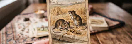 Os Ratos no Tarot Lenormand: significado