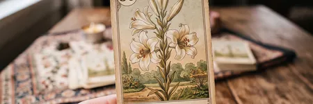 O Lírio no Tarot Lenormand: significado