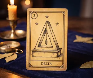 Delta, lâmina 3 do Oráculo da Tríade: significado