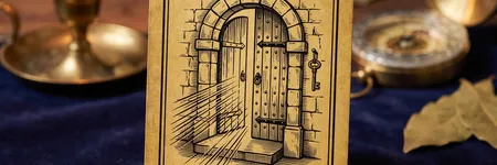 A Porta, lâmina 7 do Oráculo da Tríade: significado
