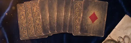 Os Ouros do baralho de 32 cartas: o naipe material