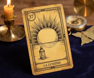 A Luz, lâmina 37 do Oráculo da Tríade: significado