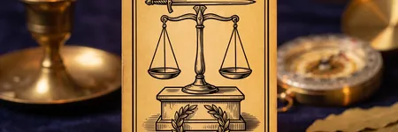 A Equidade, lâmina 41 do Oráculo da Tríade: significado