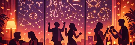 Os signos do zodíaco numa festa: quem aguenta mesmo? 🎉