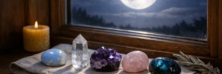 Carregar os cristais na Lua cheia: o guia completo