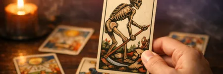 As cartas que metem medo no tarot: a verdade sobre A Morte