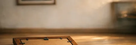 Um quadro que cai sem motivo: o que significa?