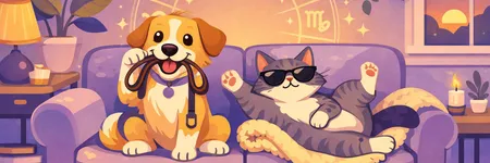 O seu cão/gato é igual a si: o que faz por causa do SEU signo 🐶🐱