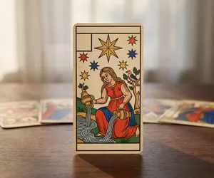A Estrela no Tarot de Marselha, significado
