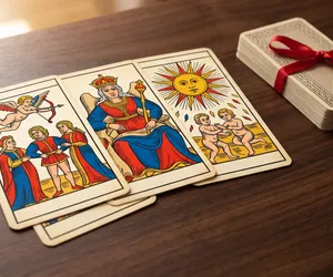As 3 cartas que falam de amor no Tarot de Marselha